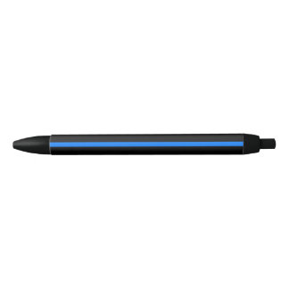 "THIN BLUE LINE" BLAUWE INKT PEN