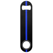Thin Blue Line Bottle Open