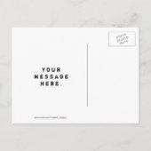 Thin Blue Line Briefkaart (Achterkant)