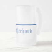 Thin Blue Line-Brotherhood-Frosted Mok (Voorkant rechts)