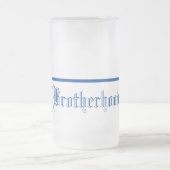 Thin Blue Line-Brotherhood-Frosted Mok (Center)