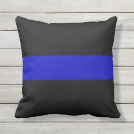 Thin Blue Line Buitenkussen