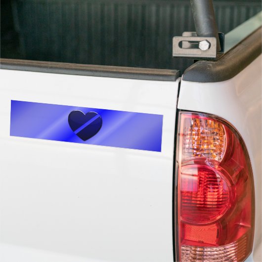 Thin Blue Line Bumpersticker (Op Truck)