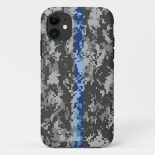 Thin Blue Line Camo iPhone 5 Hoesje