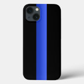 Thin Blue Line Case-Mate iPhone Case (Achterkant)