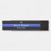 Thin Blue Line - Chief Full Bird Eagle Rank Deurbordje (Voorkant)