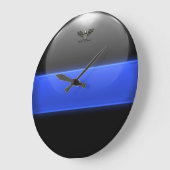 Thin Blue Line Chief Insignia Rank Grote Klok (Hoek)