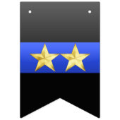 Thin Blue Line Chief Promotion Bunting Flags Vlaggetjes (Eerste vlag)