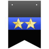 Thin Blue Line Chief Promotion Bunting Flags Vlaggetjes (Derde vlag)