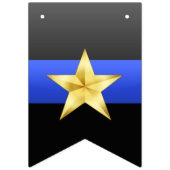 Thin Blue Line Chief Promotion Bunting Flags Vlaggetjes (Tweede vlag)