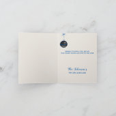 Thin Blue Line Christmas - Family Police Feestdagen Kaart (Binnen)