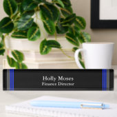 Thin Blue Line - Classy Design Name Bord Naambordje