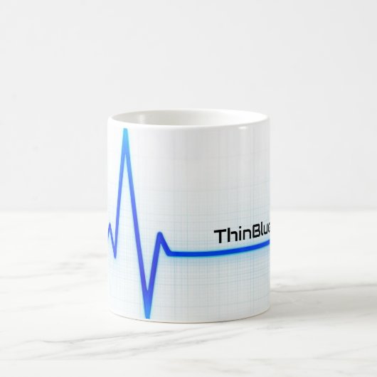 Thin Blue Line Coffee-Mok Koffiemok (Center)