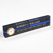 Thin Blue Line Custom Desk Naambordje