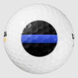 Thin Blue Line Custom Golf Balls Golfballen