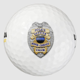 Thin Blue Line Custom Golf Balls Golfballen