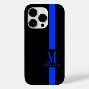 Thin Blue Line Custom Monogram Case-Mate iPhone Case