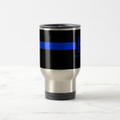Thin Blue Line Custom Monogram Reisbeker (Center)