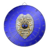 Thin Blue Line Dartbord (Voorkant)