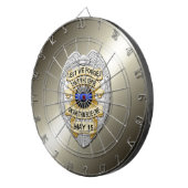 Thin Blue Line Dartbord (Voorkant Rechts)