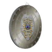 Thin Blue Line Dartbord (Voorkant Links)