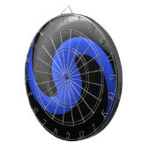 Thin Blue Line Dartbord (Voorkant Rechts)