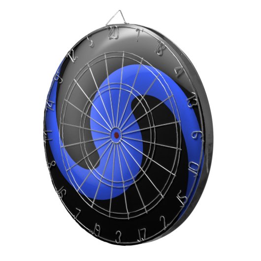 Thin Blue Line Dartbord (Voorkant Rechts)
