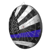 Thin Blue Line Dartbord (Voorkant Rechts)