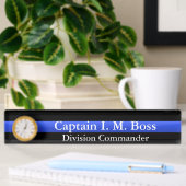 Thin Blue Line Desk Naambordje