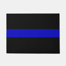 Thin Blue Line Deurmat