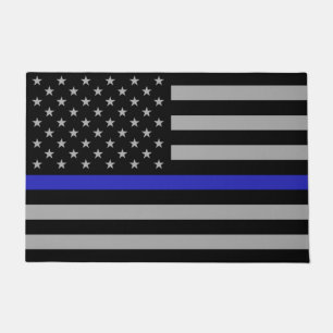Thin Blue Line Deurmat