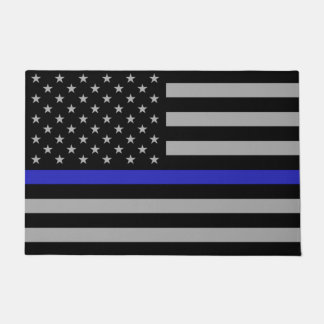 Thin Blue Line Deurmat