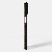 Thin Blue Line Distressed American Flag Phone Case (Achterkant / Rechts)