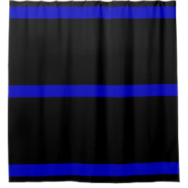 Thin Blue Line Douchegordijn