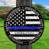 Thin Blue Line en American Flag Police / USA kanto Dartbord