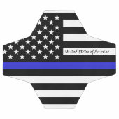 Thin Blue Line en Football USA vlag Voetbal (Enkel)