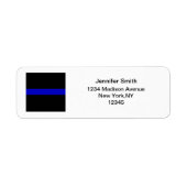 Thin Blue Line Etiket (Voorkant)