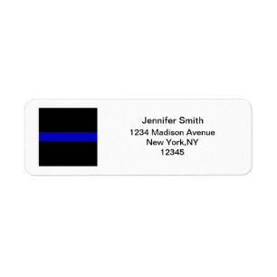 Thin Blue Line Etiket