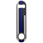 Thin Blue Line Flag Bottle Open Speed Flessenopener (Achterkant)