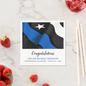 Thin Blue Line Flag feliciteert politiepartij Servet (Insitu)