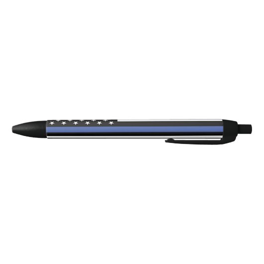 Thin Blue Line Flag Law Enforcement Pen (Bodem)