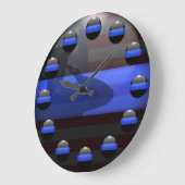 Thin Blue Line - Flag Salute Grote Klok (Hoek)