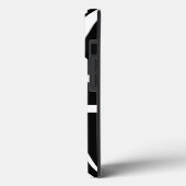 Thin Blue Line Flag united kingdom police cop symb Case-Mate iPhone Case (Achterkant / Links)