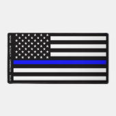 Thin Blue Line Flag (United States) Bureaumat (Voorkant)