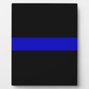 Thin Blue Line Fotoplaat