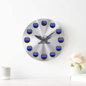 Thin Blue Line Full Bird Chief Grote Klok (Huis)