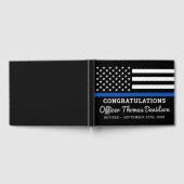 Thin Blue Line Gefeliciteerd politieontslag Gastenboek (Volledig)
