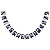 Thin Blue Line Gefeliciteerd Vlaggetjes (Alle)