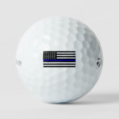 Thin Blue Line Golfballen (Voorkant)