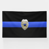 Thin Blue Line Greater Love Banner (Horizontaal)